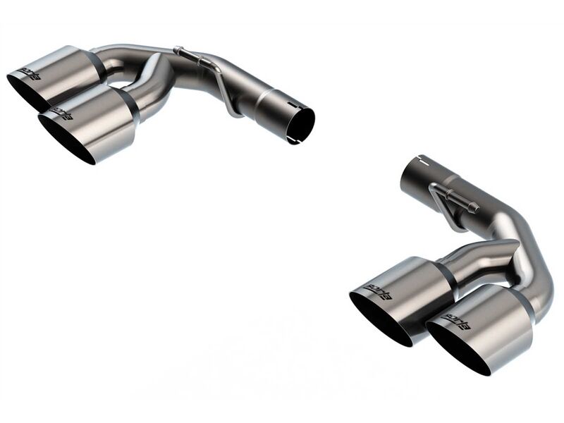 Borla 60749SB Brushed Steel Quad 2.5" Exhaust Tip Kit for BOR-141008 for 2021-2025 Audi SQ5 3.0 AWD