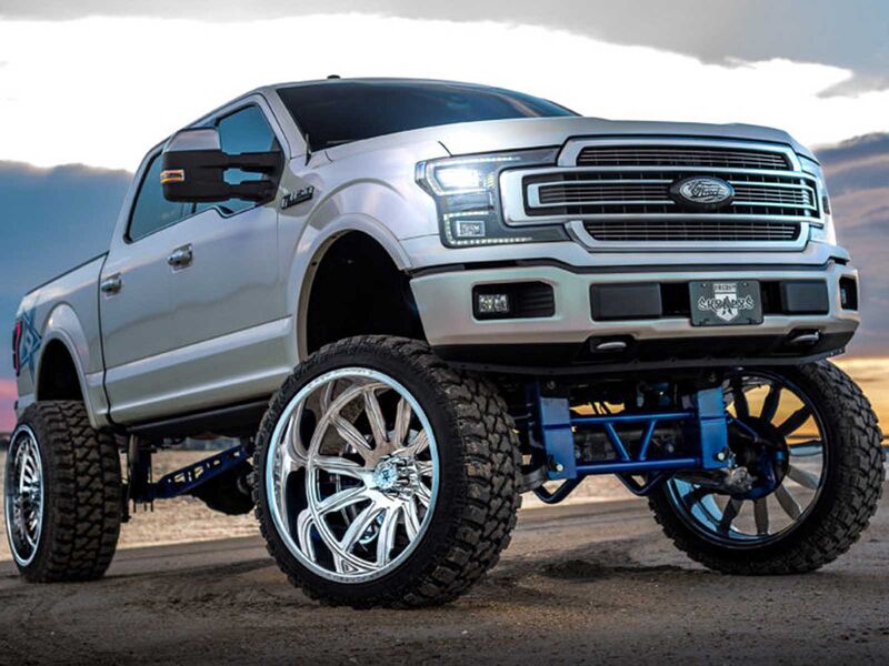 Bulletproof Suspension 10-12" Lift Kit Option 4 for 2021-up Ford F-150 2WD