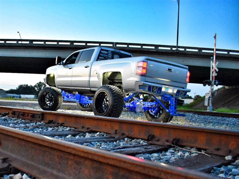 Bulletproof Suspension 10-12 inch Lift Kit Option 4-A Aluminum Cantilever for 2011-Up GM 2500-3500