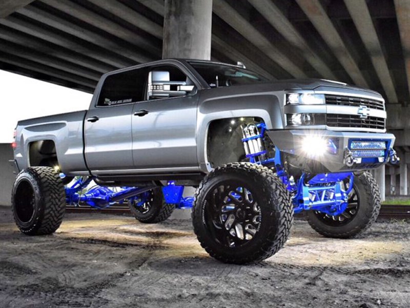 Bulletproof Suspension 10-12 inch Lift Kit Option 4 Steel Cantilever for 2011-Up GM 2500-3500