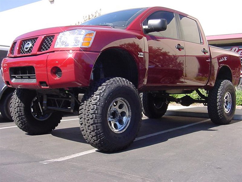 Bulletproof Suspension 10-12 inch Lift Kit Option 1 for 2016-up Nissan Titan 4WD