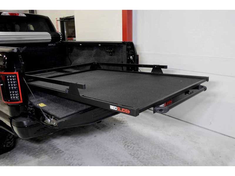 BedSlide 10-7038-CLB Classic 70" x 38" Black Bed Slide For S10/Ranger/Tacoma ShortBed
