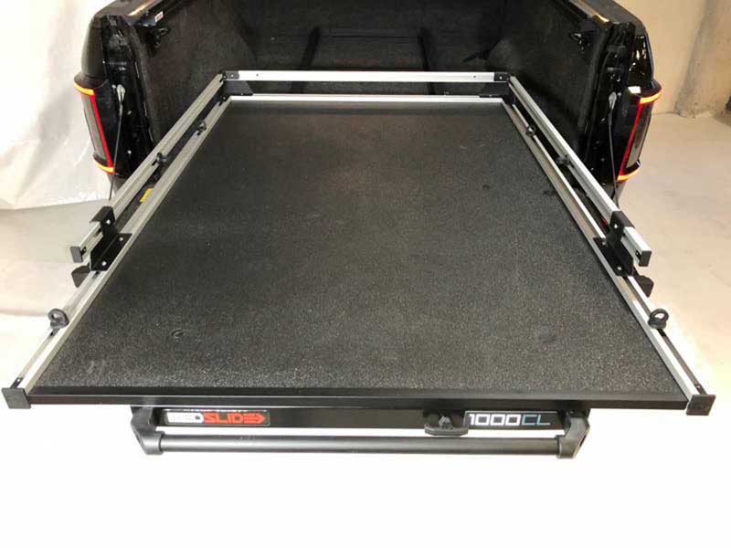 BedSlide 10-7948-CLS Classic 79-Inch x 48-Inch Silver Bed Slide For Ford Super Duty Shortbed
