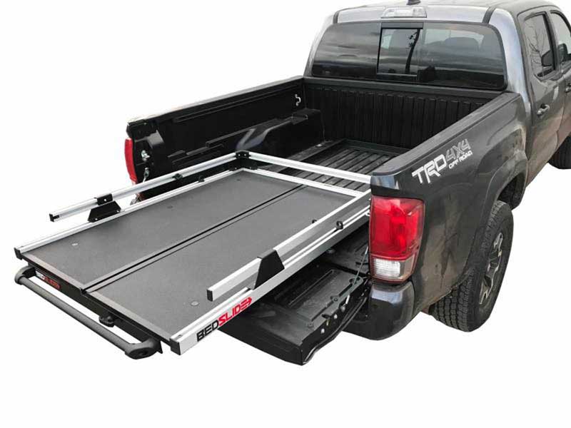 BedSlide BSA-TOY71 No-Drill Factory Mount Install Kit For 2016-2017 Toyota Tacoma 6-Ft Bed