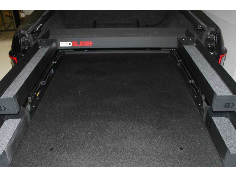 BedSlide BSA-UK58B Black BedBin Upper Tray 58-Inch