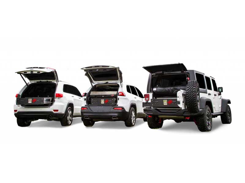 Cargo Ease CL2937-D9-1 Cargo Lockers Standard 9" 1-Drawer Wrangler 15- Pres JKU 4 Dr 15+ Cherokee KL