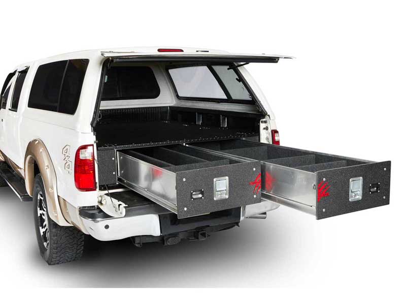 Cargo Ease CL6548-D12-2 Cargo Locker Base 12" 2-Drawer 01+ F150 Ram 1500 09+ Titan 5.5/5.7/5.8 Ft