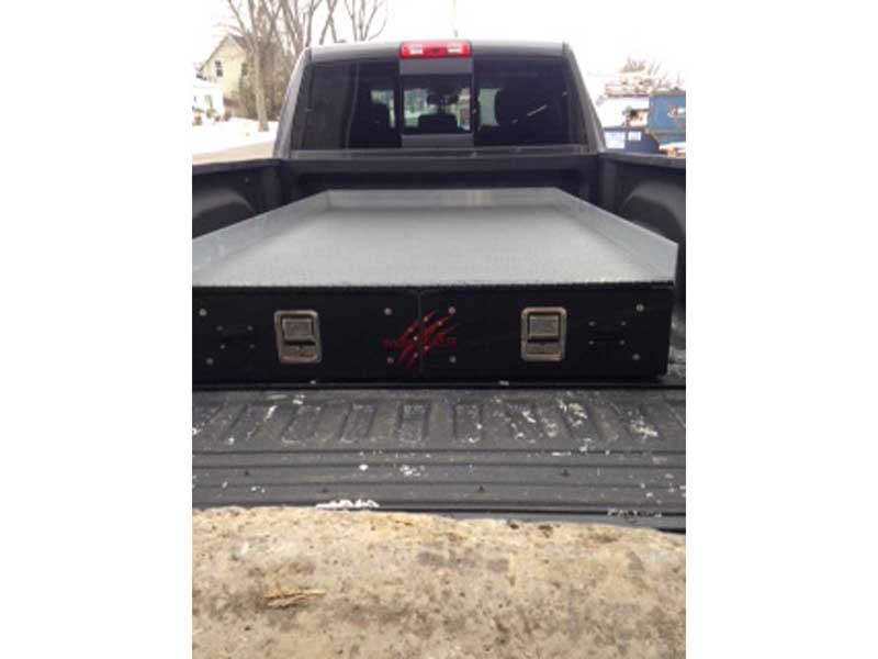 Cargo Ease CLR9548 Cargo Locker Rails 99+ GM 1500-3500 94+ Ram 1500 75+ F150/250 08-09 Titan 8' Bed
