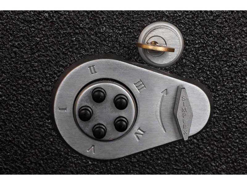 Cargo Ease GL-PBL Cargo Locker Optional Push Button W/Turn Key Lock