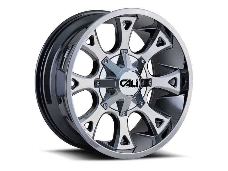 Cali Offroad Wheels 9103-22237C Anarchy 9103 CH 22x12 Chrome 6x135/6 On139.7 BP -44 Offset