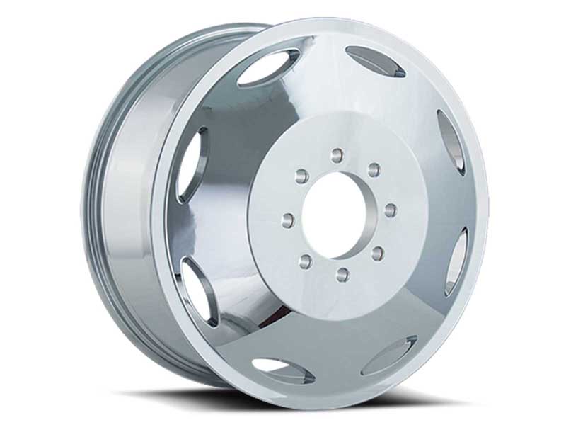 Cali Offroad Wheels 9105-22870CI Brutal Dually 9105 CH 22x8.25 Chrome 8x170 BP 115 Offset