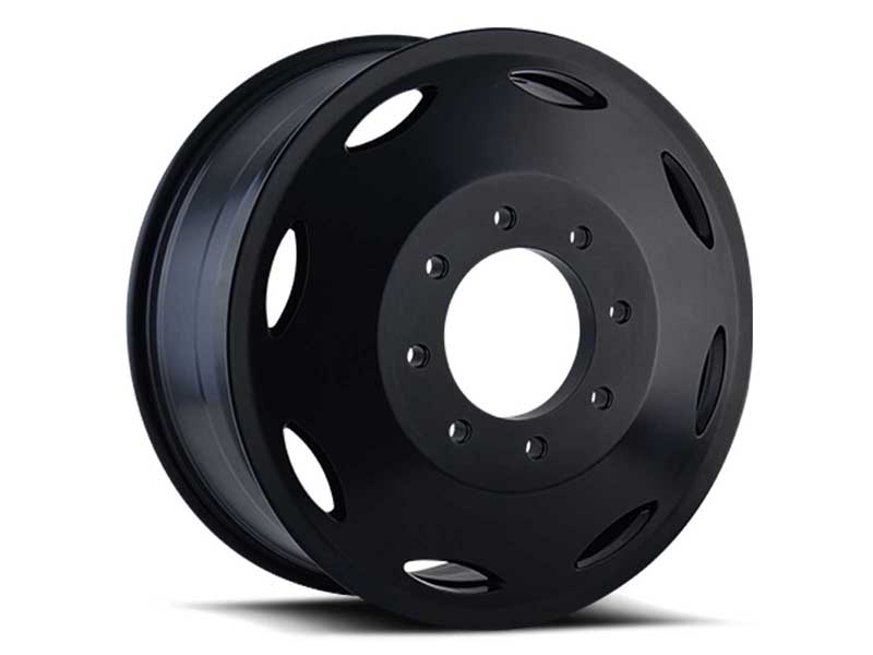 Cali Offroad Wheels 9105-22877BI Brutal Dually 9105 BK 22x8.25 Black 8x200 BP 115 Offset