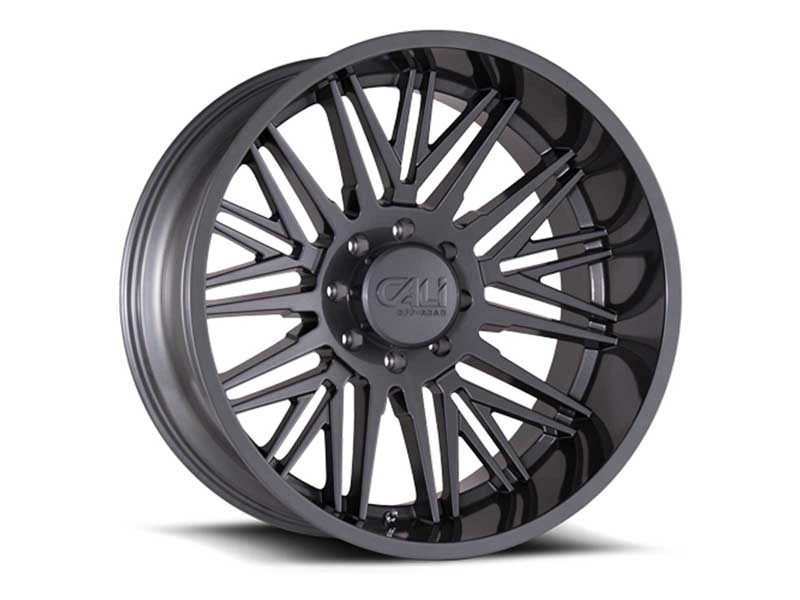 Cali Offroad Wheels 9109-24278GT Rawkon 9109 SL 24x12 Graphite 8x180 BP -51 Offset