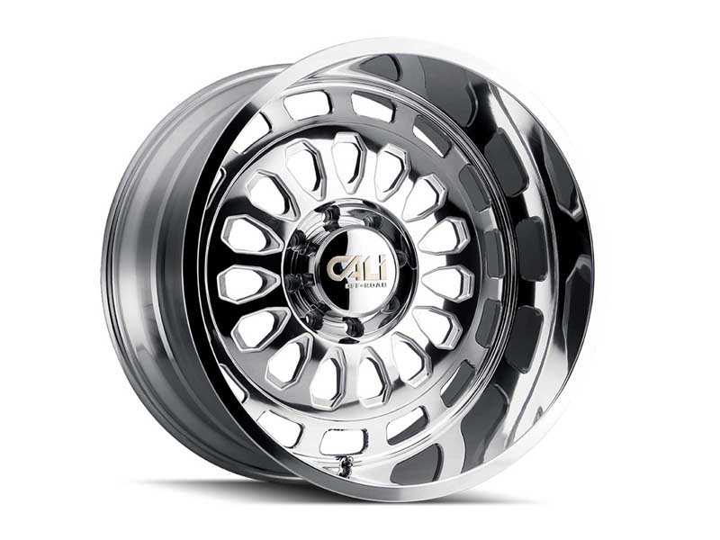 Cali Offroad Wheels 9113-24470P Paradox 9113 PO 24x14 Milled Spokes Polished 8x170 BP -76 Offset