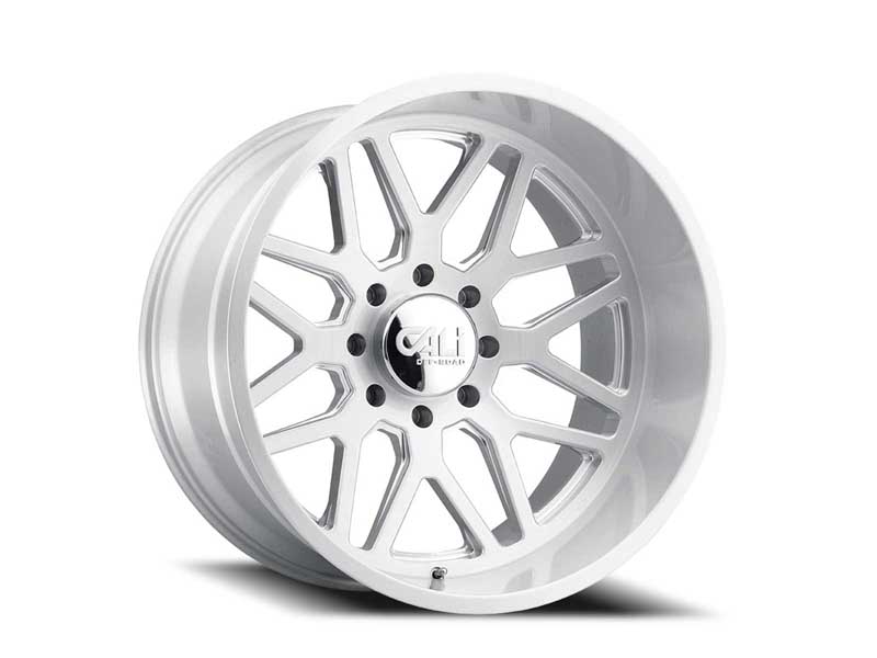 Cali Offroad Wheels 9115-2181BGC Invader 9115 BGC 20x10 Brushed Brushed 8x165.1 BP -25 Offset