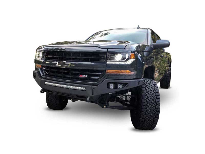 Chassis Unlimited CUB900212 Octane Series Front Bumper W/Sensors for 2016-2018 Silverado 1500