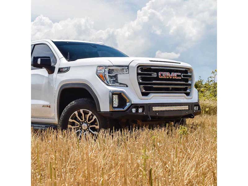 Chassis Unlimited CUB900402 Octane Series Front Bumper W/Parking Sensors for 2019-2021 Sierra 1500