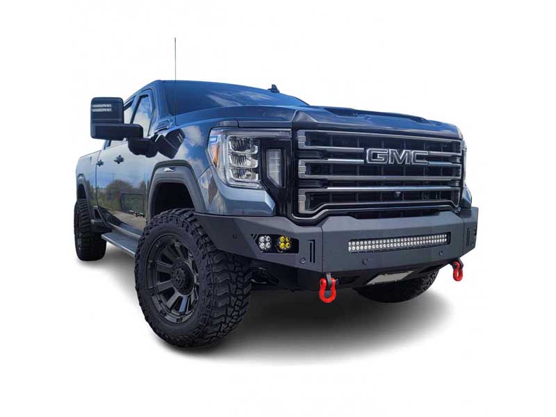 Chassis Unlimited CUB900572 Octane Series Front Bumper W/Sensors for 2020-2023 Sierra 2500/3500