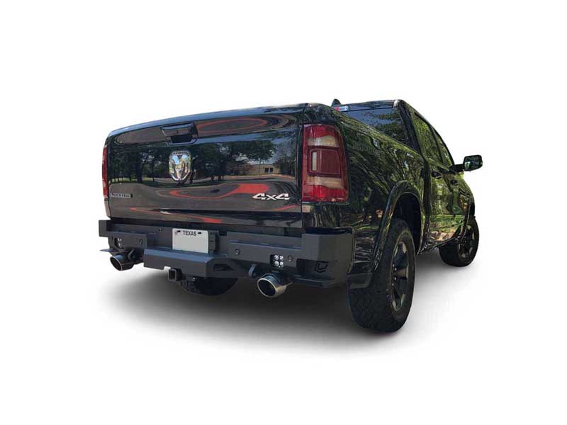 Chassis Unlimited CUB910102 Octane Series Rear Bumper with Parking Sensors for 2019-2022 Ram 1500