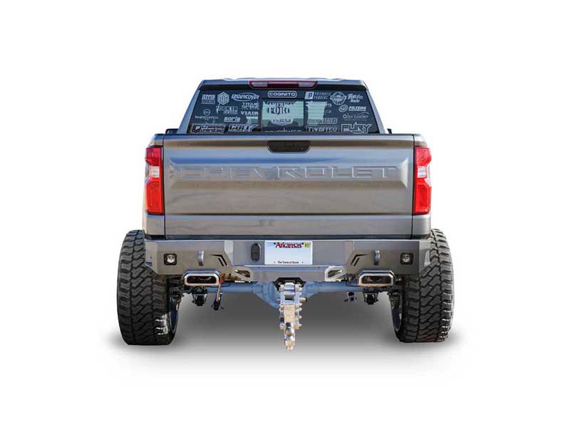 Chassis Unlimited CUB910171 Octane Series Rear Bumper W/O Sensors for 2019-2022 Silverado 1500