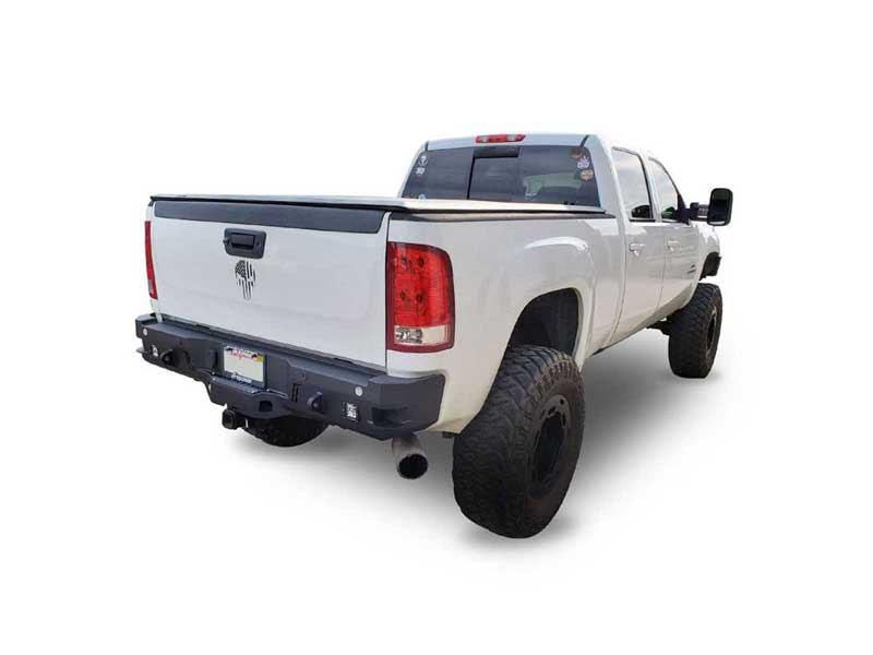 Chassis Unlimited CUB910301 Octane Series Rear Bumper W/O Sensors for 2015-2019 Sierra 2500/3500
