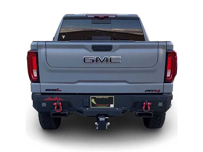 Chassis Unlimited CUB910401 Octane Series Rear Bumper W/O Parking Sensors for 2019-2024 GMC/1500