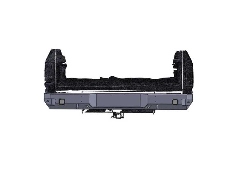Chassis Unlimited CUB910561 Octane Series Rear Bumper for 1989-1993 Dodge Ram 2500/3500
