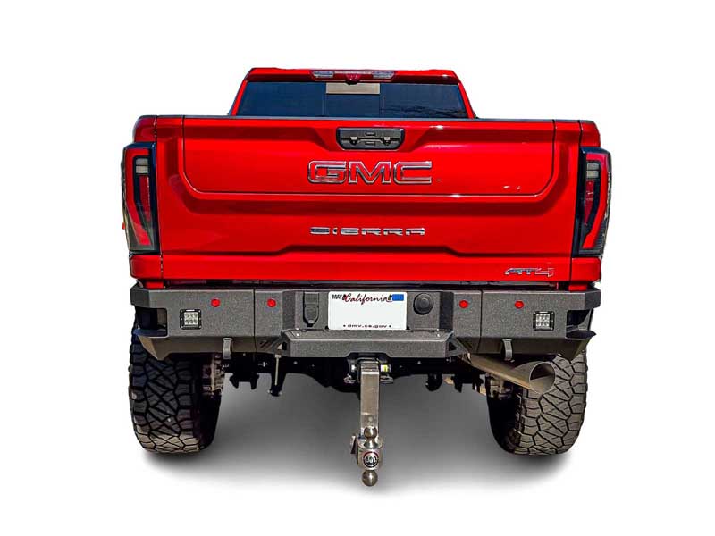 Chassis Unlimited CUB910572 Octane Series Rear Bumper W/Sensors for 2020-2024 Sierra 2500/3500