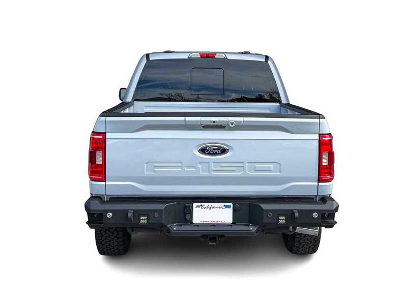 Chassis Unlimited CUB910621 Octane Series Rear Bumper W/O Parking Sensors for 2021-2023 Ford F150