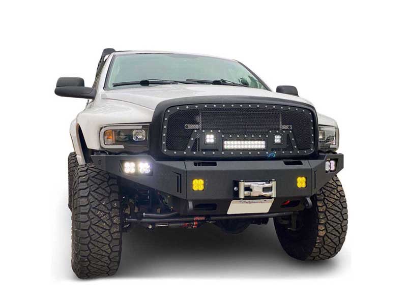 Chassis Unlimited CUB940131 Octane Series Front Winch Bumper for 2003-2005 Ram 2500/3500