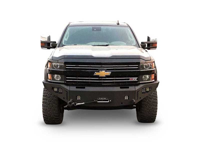 Chassis Unlimited CUB940381 Octane Front Winch Bumper W/O Sensors for 2015-2019 Silverado 2500/3500