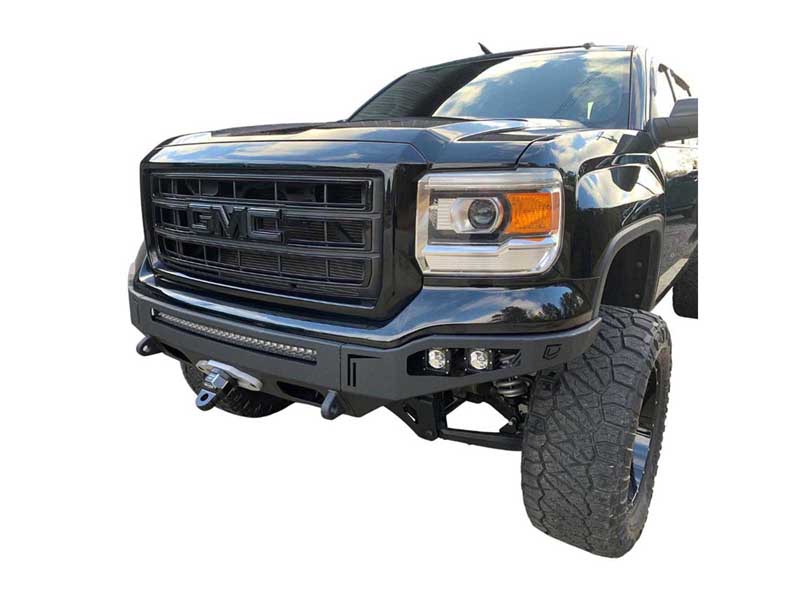 Chassis Unlimited CUB940432 Octane Series Front Winch Bumper W/Sensors for 2014-2015 Sierra 1500