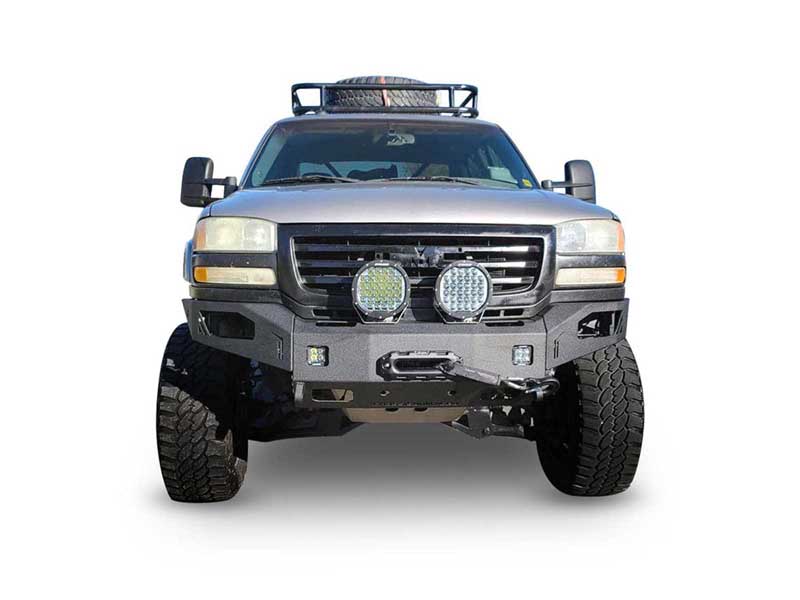 Chassis Unlimited CUB940501 Octane Series Front Winch Bumper for 2003-2006 GMC Sierra 2500/3500