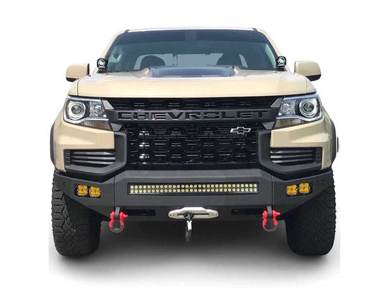 Chassis Unlimited CUB940521 Octane Series Front Winch Bumper for 2021-Up Chevrolet Colorado ZR2