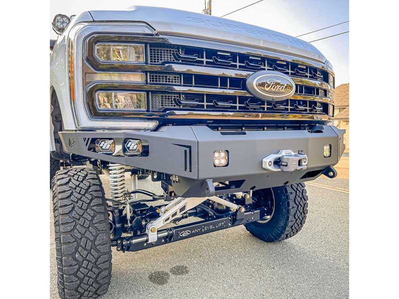 Chassis Unlimited CUB940711 Octane Series Front Winch Bumper for 2023-Up Ford Superduty F250/F350