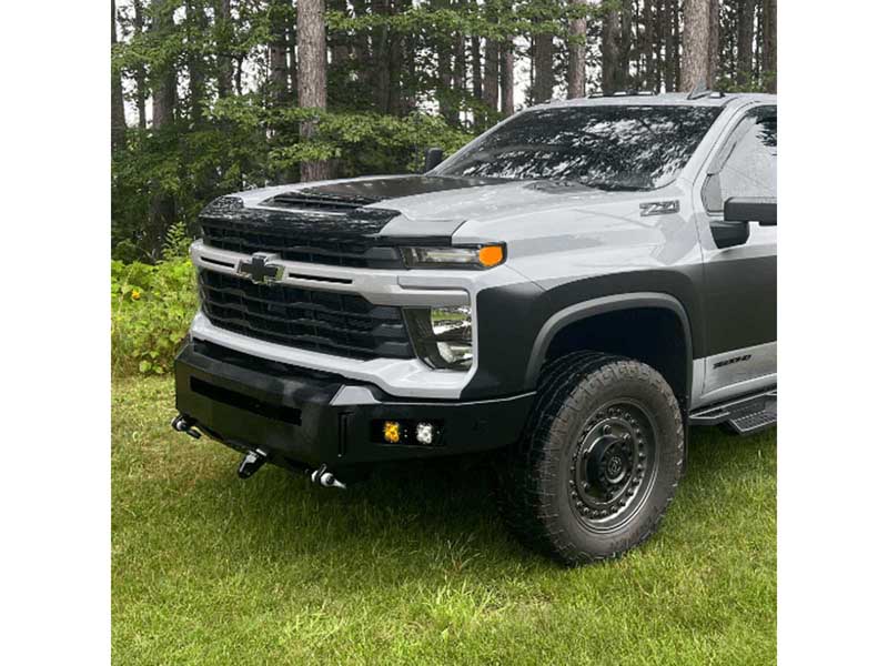Chassis Unlimited CUB940731 Octane Front Winch Bumper W/O Sensors for 2024-Up Silverado 2500/3500