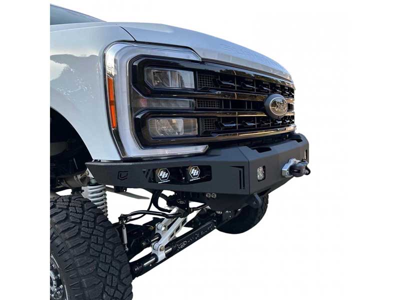 Chassis Unlimited CUB940751RAW Octane Series Front Winch Bumper Raw Steel for 2023-Up Ford F250/F350