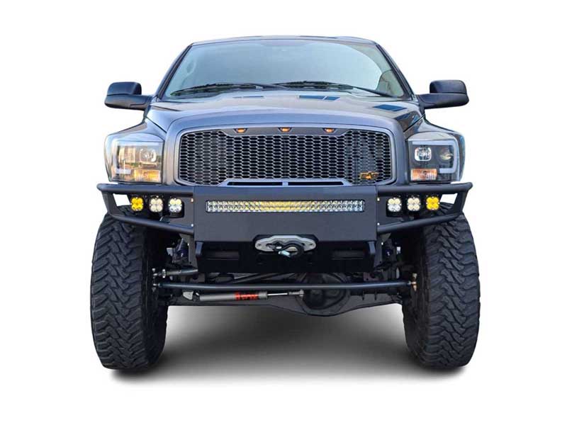 Chassis Unlimited CUB950021 Diablo Series Front Winch Bumper for 2006-2009 Dodge Ram 2500/3500
