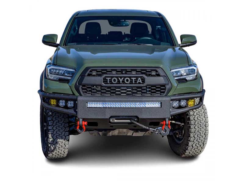 Chassis Unlimited CUB950231 Diablo Series Front Winch Bumper for 2016-2023 Toyota Tacoma