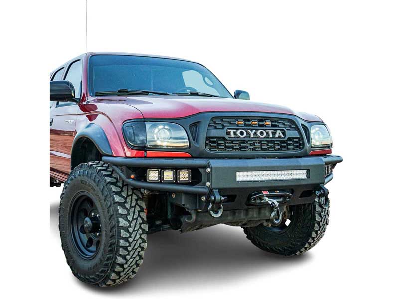 Chassis Unlimited CUB950411 Diablo Series Front Winch Bumper for 1995-2004 Toyota Tacoma