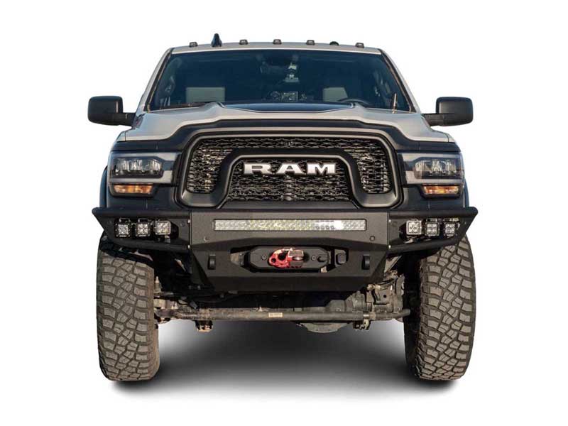 Chassis Unlimited CUB950442 Diablo Series Front Winch Bumper for 2019-2023 Ram Powerwagon
