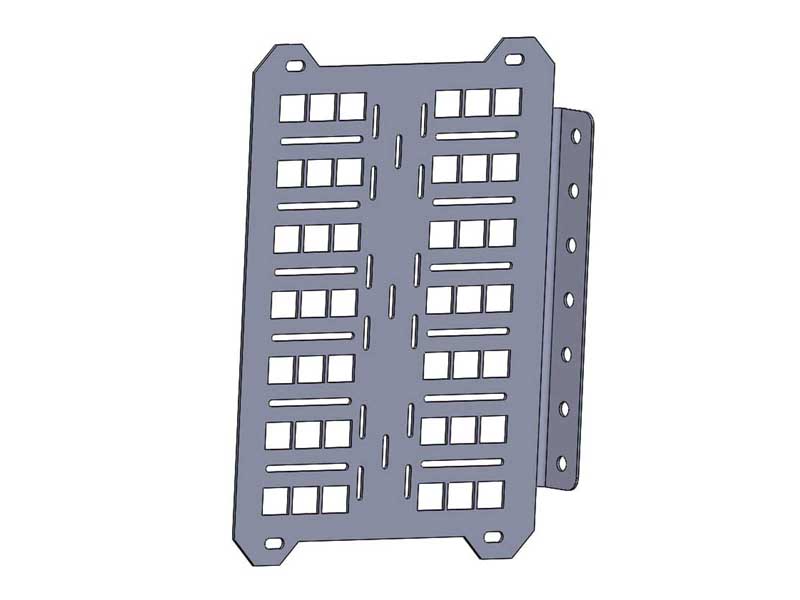 Chassis Unlimited CUB960003 Universal Overland Accessory Mount For Swing Out Bumpers