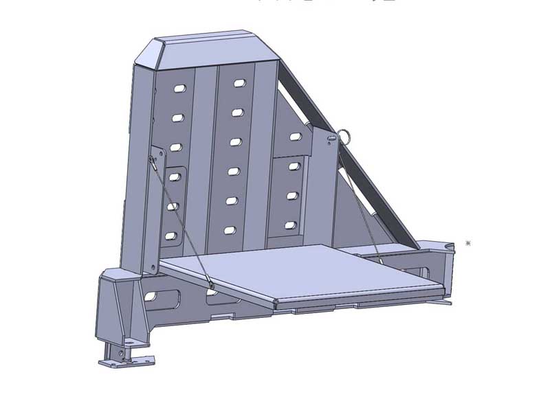 Chassis Unlimited CUB960005 Swing Out Bumper Folding Table