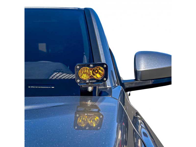 Chassis Unlimited CUB960006 Ditch Light Brackets for 2024-Up Toyota Tacoma
