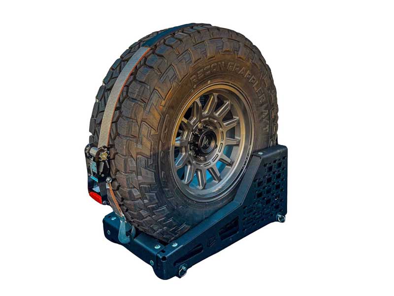 Chassis Unlimited CUB960007 Tactical Series Bed-Mount Spare Tire Carrier