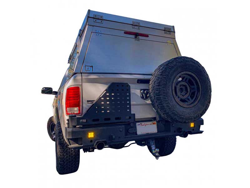 Chassis Unlimited CUB960035 Octane Series DSO Rear Bumper Dual Exhaust for 2009-2018 Ram 1500
