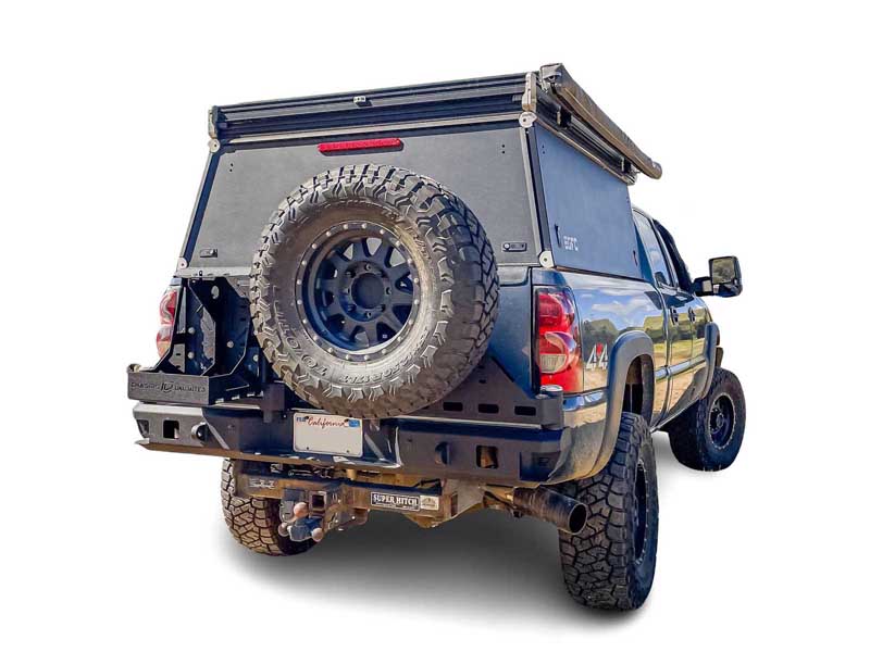 Chassis Unlimited CUB960251 Octane Series DSO Rear Bumper, 1999-2007 Silverado/Sierra 1500/2500/3500
