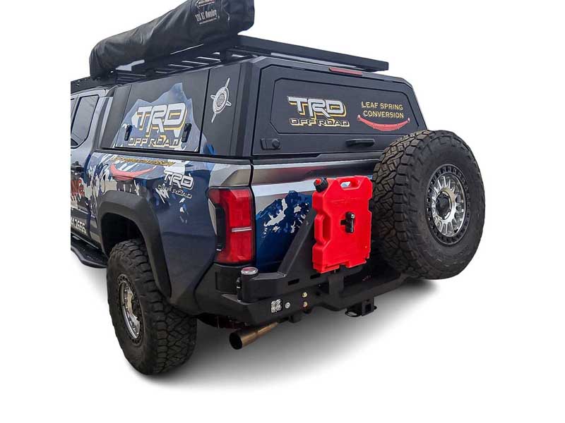 Chassis Unlimited CUB960782 Octane Series DSO Rear Bumper W/ Park Sensors for 2024-Up Toyota Tacoma