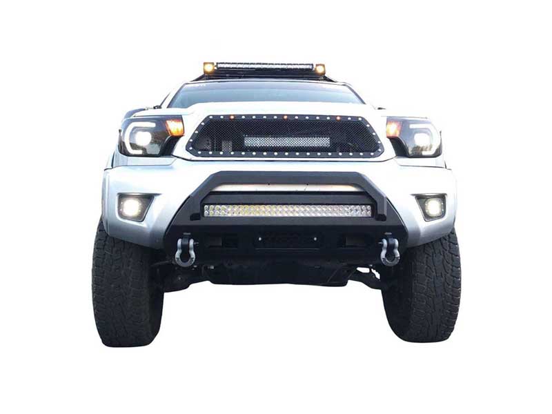 Chassis Unlimited CUB990221 Octane Series Prolite Front Winch Bumper for 2012-2015 Toyota Tacoma