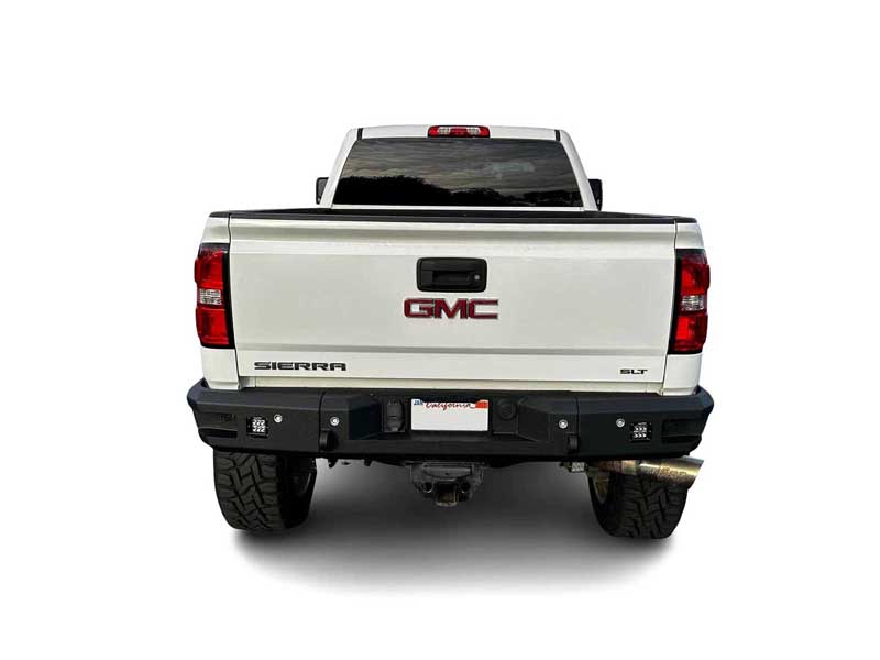 Chassis Unlimited CUB990301 Attitude Rear Bumper W/O Sensors for 2015-19 Silverado/Sierra 2500/3500